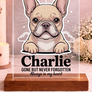 Targa commemorativa personalizzata per cani, regalo personalizzato per la perdita di un animale domestico, targa in ricordo del cane, regalo per la perdita di un cane, ricordo per la perdita di un animale domestico