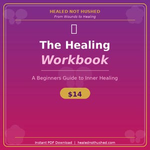 Beginner Trauma Healing Workbook for Women: Self Growth Program (Digital Download)
