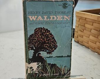 Walden and Civil Disobedience by Henry David Thoreau.
