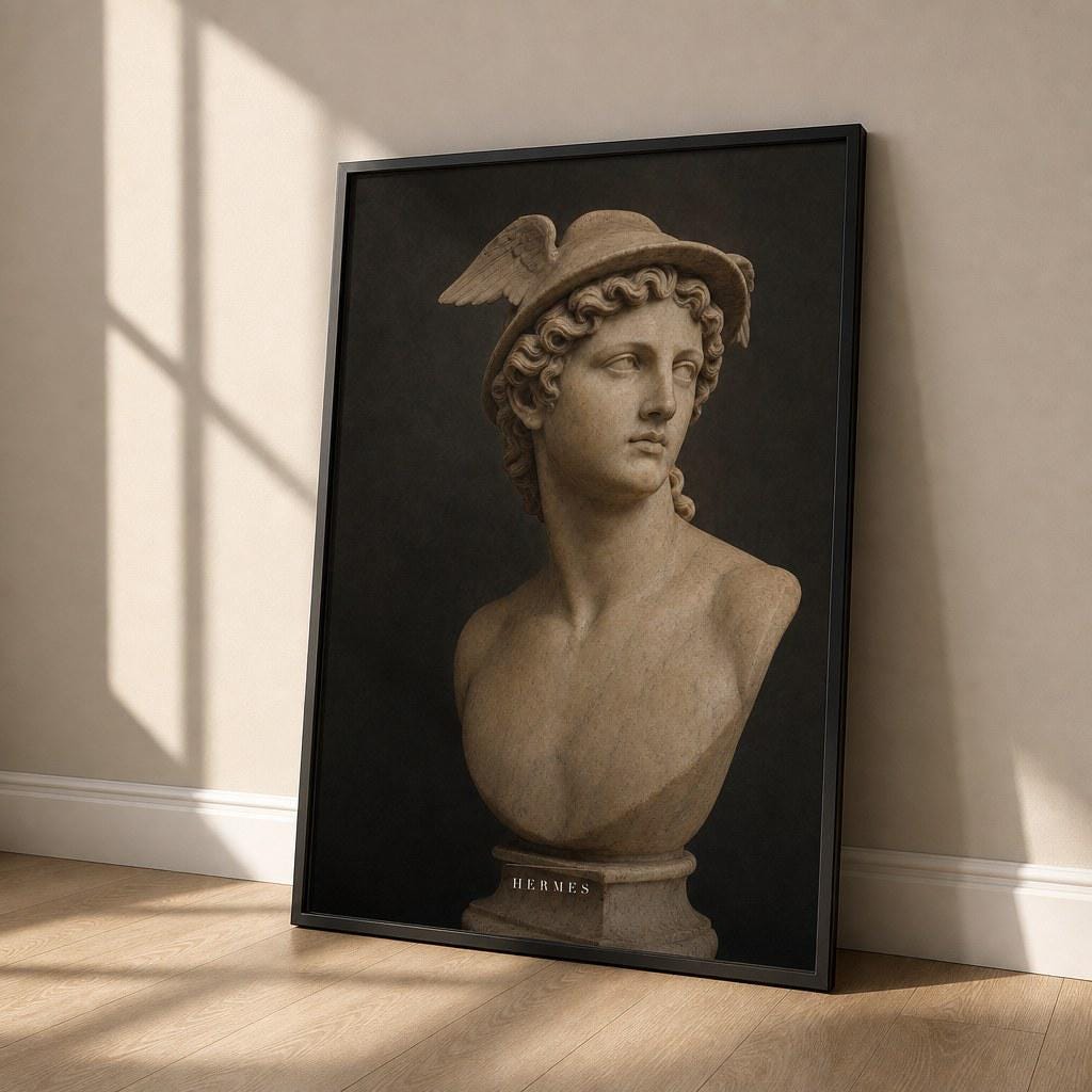 Hermes Wall Sculpture - Etsy