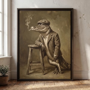 Smoking Alligator