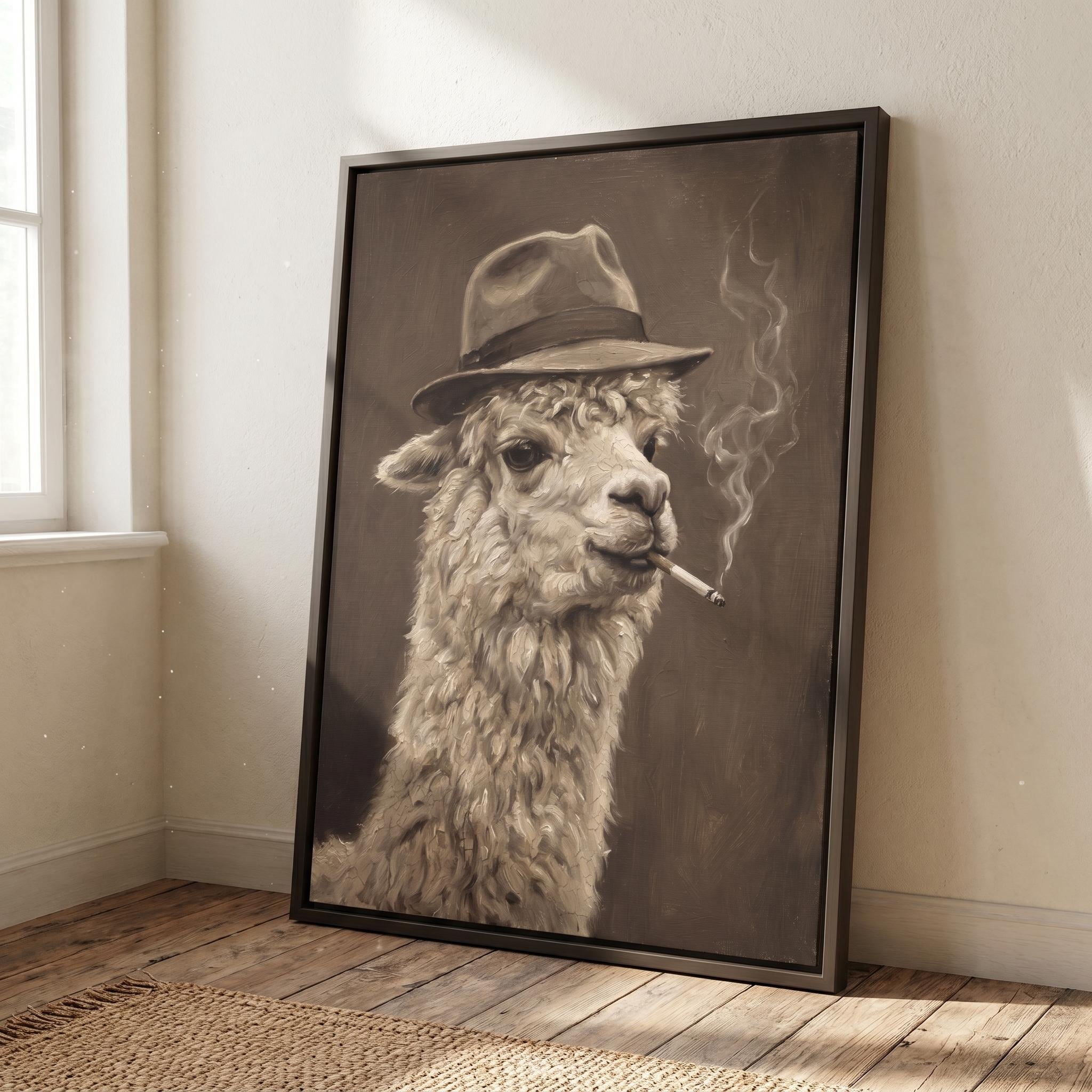 llamas cigarettes Smoking Llama