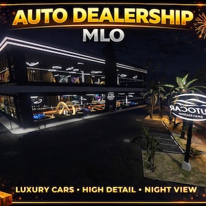 Luxury Auto Dealership MLO | Modern Car Showroom | Vehicle Display Building