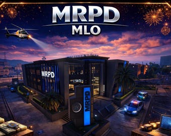 Modernes Metro Polizeipräsium MLO | Urbane Strafverfolgungs-RP-Station