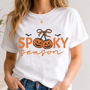 Spooky Season SVG Bundle, Halloween SVG, Spooky PNG, Ghost shirt Png, Spooky Vibes svg, Halloween Shirt Design, Cricut Cut Files