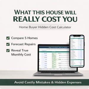 Fixer Upper Cost Calculator | Renovation Budget Spreadsheet | House Repair Cost Estimator | Real Estate Deal Analyzer