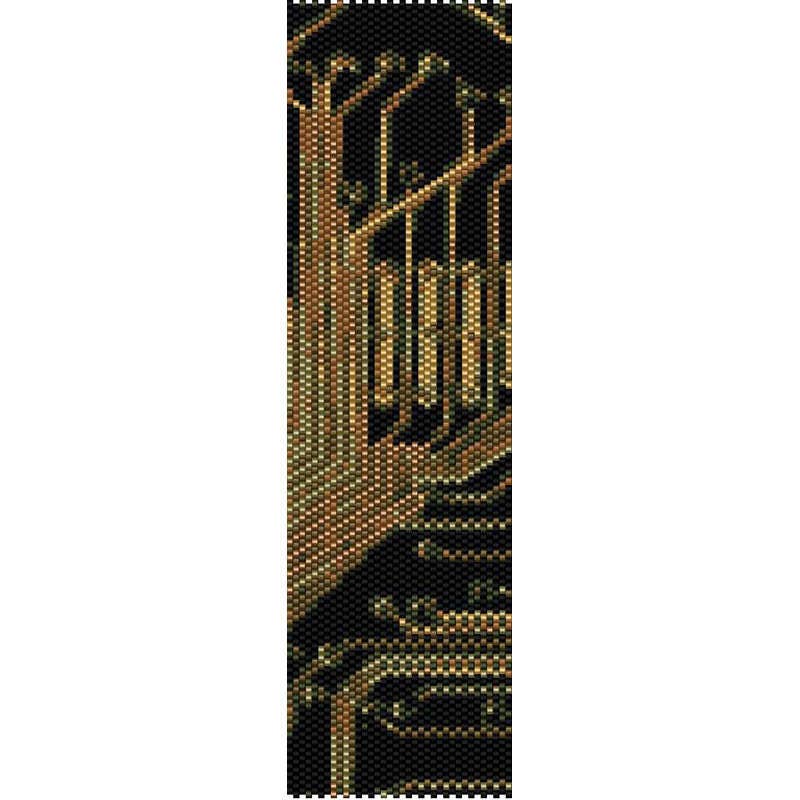 Circuit Board Peyote Bead Pattern Bracelet Pattern Bookmark Etsy Ireland
