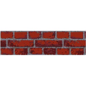 Bricks Peyote Bead Pattern, Bracelet Cuff Pattern, Bookmark, Seed Beading Pattern Miyuki Delica Size 11 Beads - PDF Instant Download