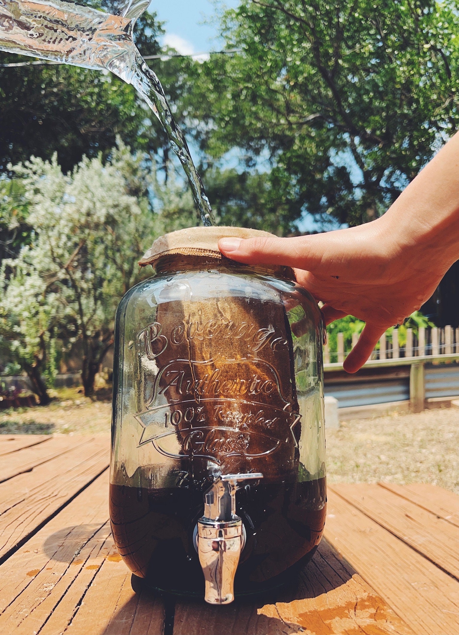 CoffeeSock Reusable Organic Cotton Cold-Brew Filters - Mason Jar Merchant