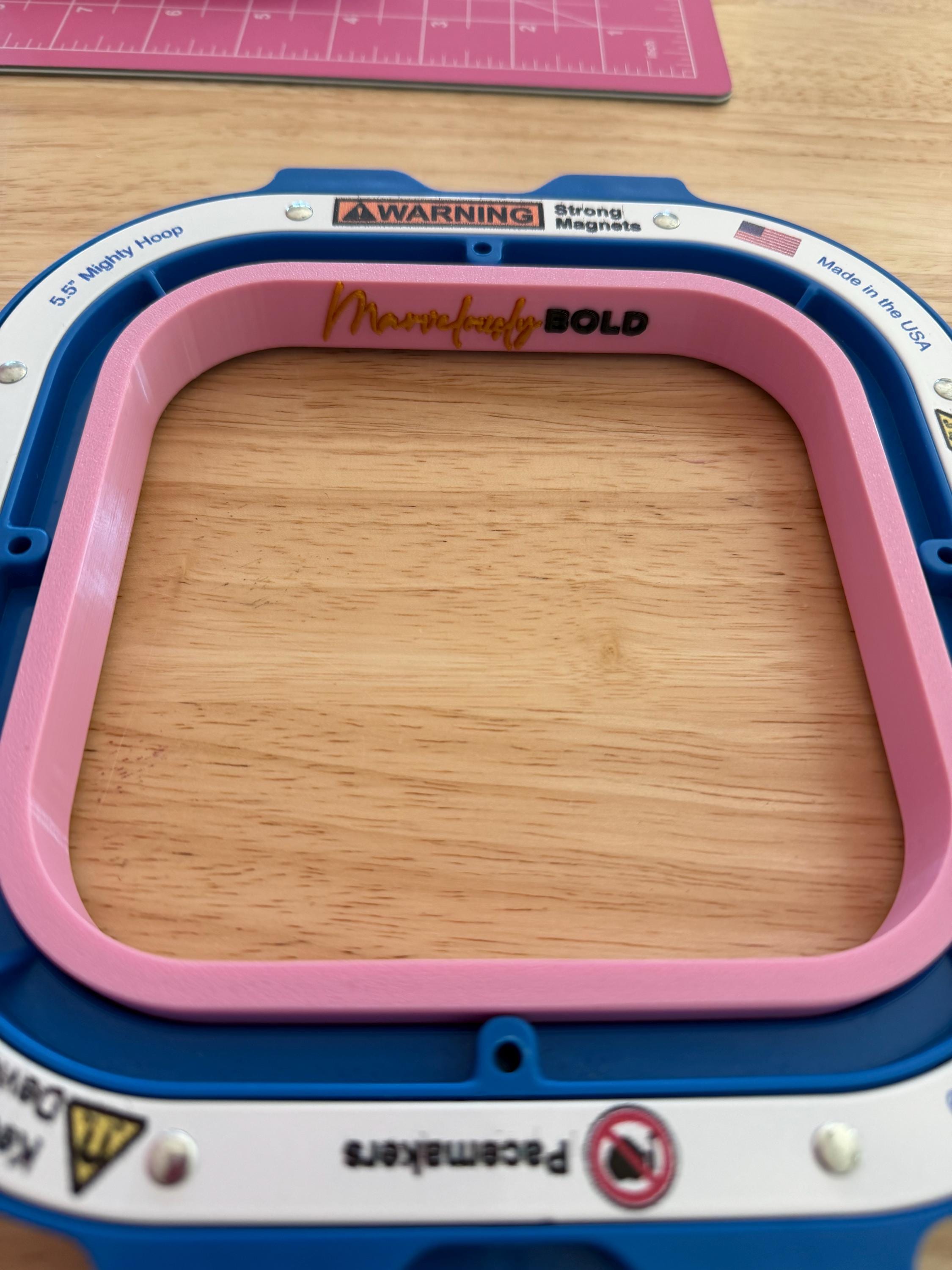 5.5 Inch Embroidery Machine Hoop Insert - Etsy