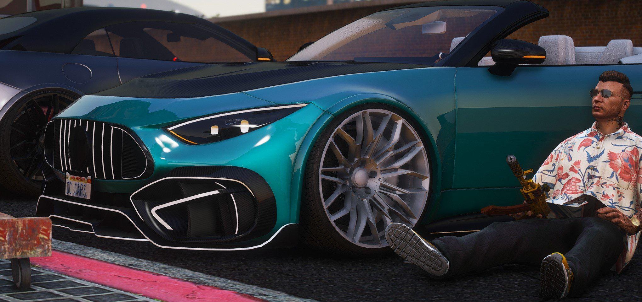 fivem-benefactor-sl63-tos-konform-animated-car-custom-sound