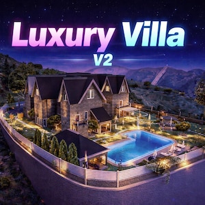 Fivem Luxe Villa V2 MLO | Geoptimaliseerd | Lorefriendly | Digitale download