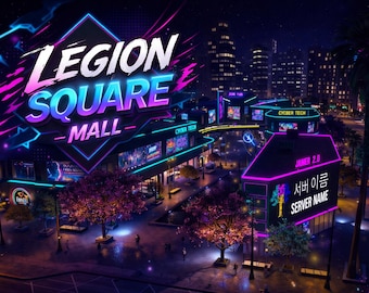 Fivem Legion Square Mall MLO | 6 Interiors | Optimized | Lorefriendly | Fivem ready | Digital Download