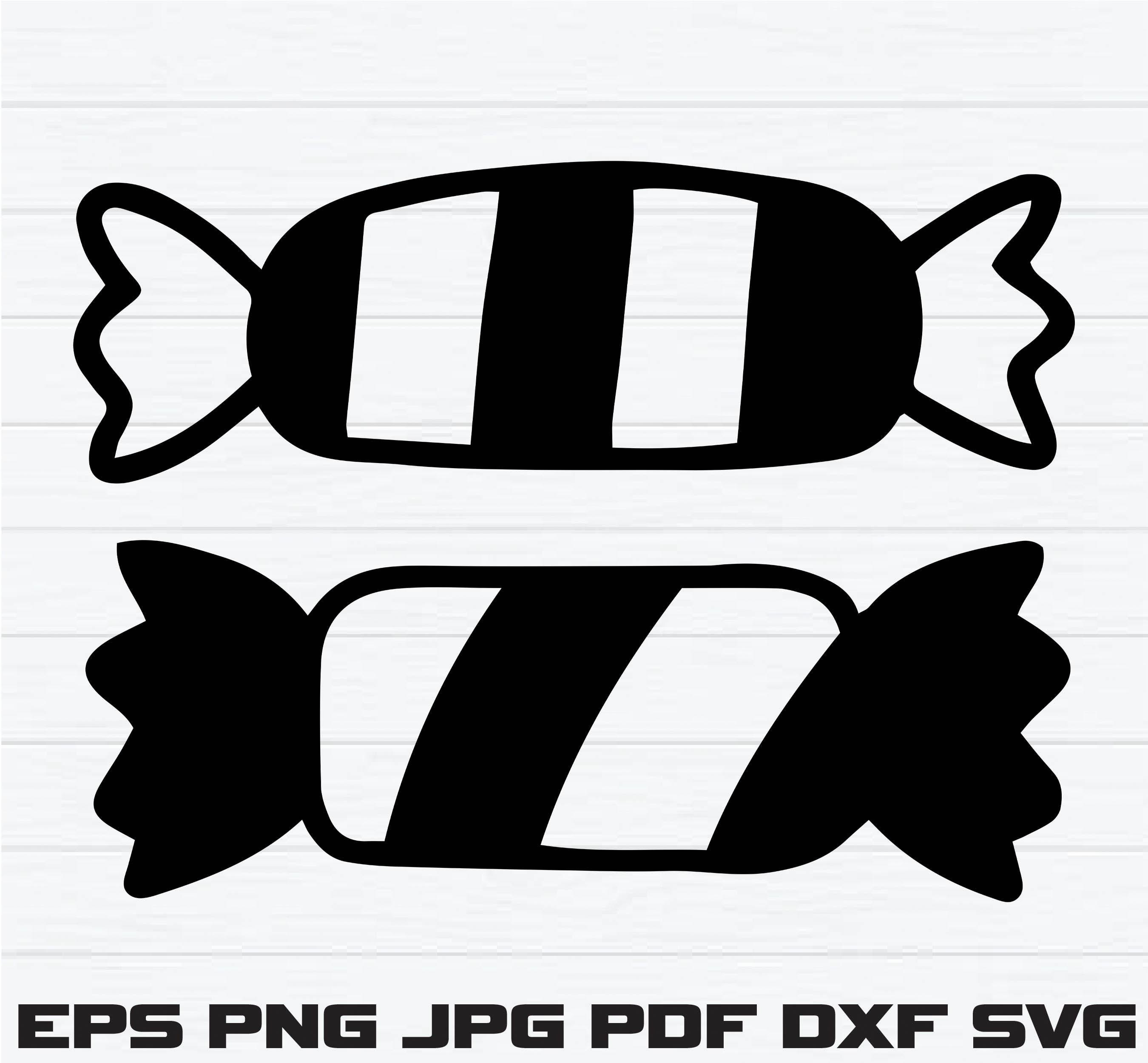 Candy SVG Bundle, Candy PNG Bundle, Halloween Treats Svg, Lollipop ...