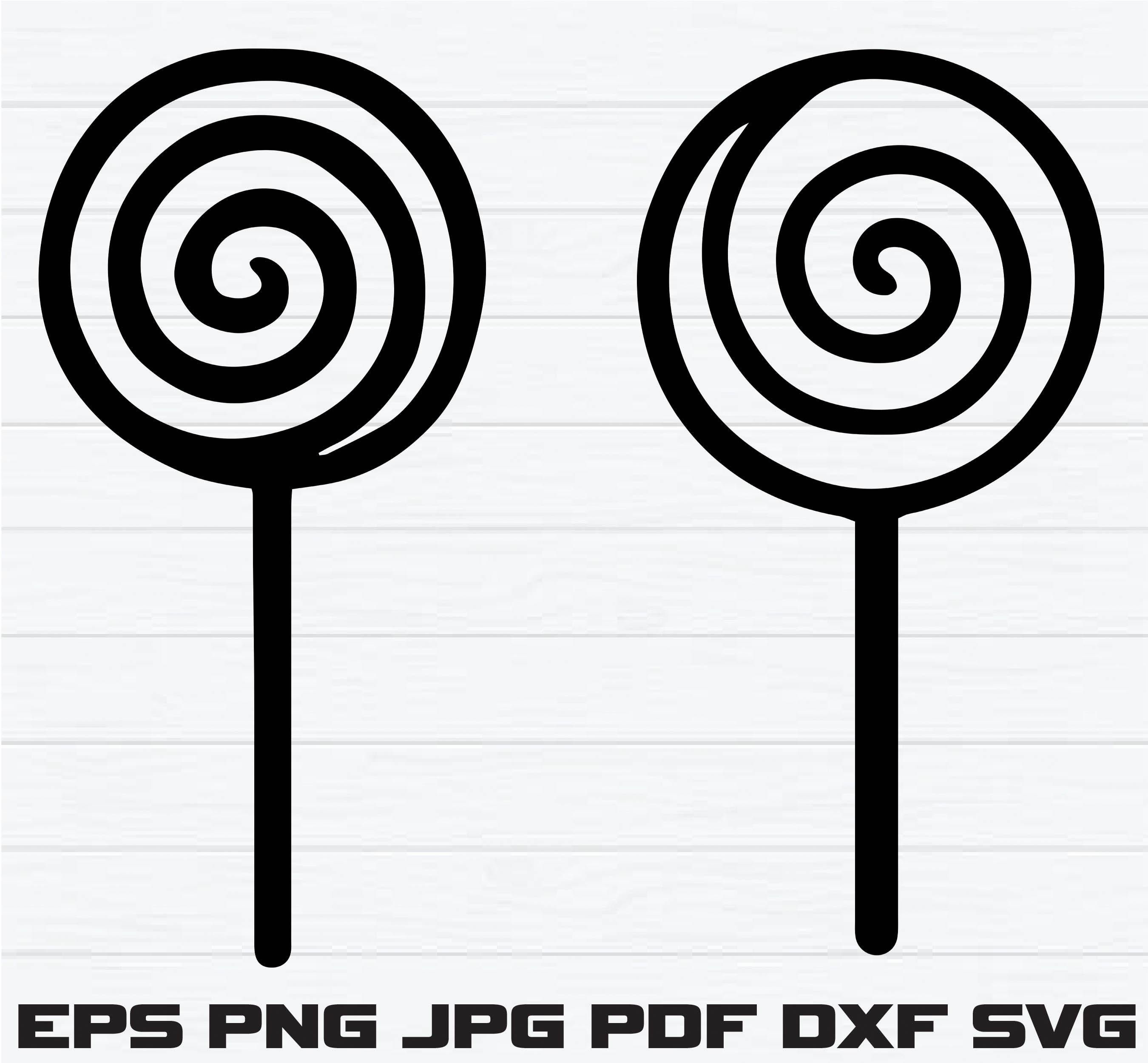 Candy SVG Bundle, Candy PNG Bundle, Halloween Treats Svg, Lollipop ...
