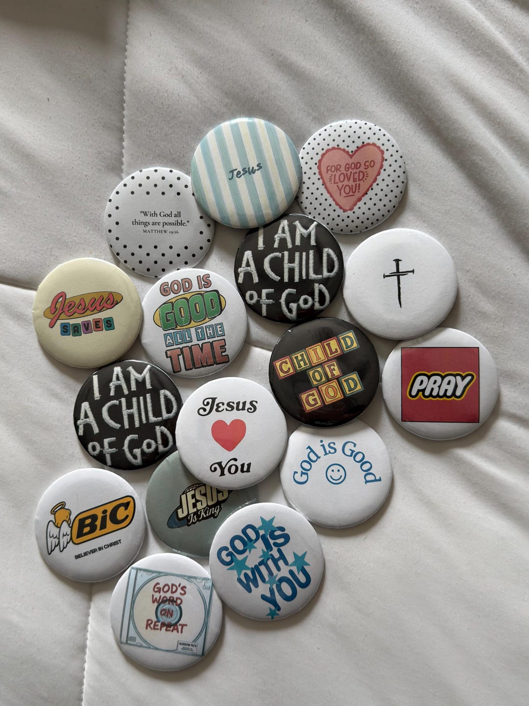 Not Religious Pin Faith-based Button Pins | Christian Gifts | Religious Pins | Jesus ...