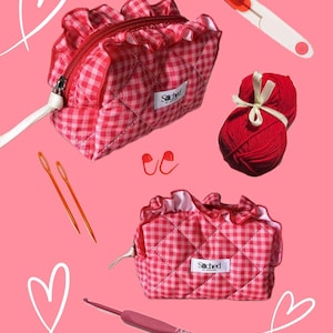 Beginner Crochet Kit | Yarn, Hook, Needle, Scissors Craft Set