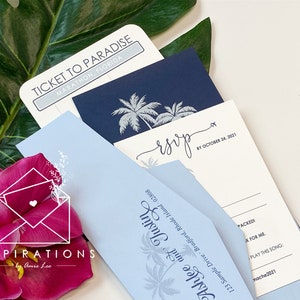Boarding Pass Wedding Invitations, Destination Wedding Invitations, Boarding Passes,  Airplane Ticket, Travel Theme,