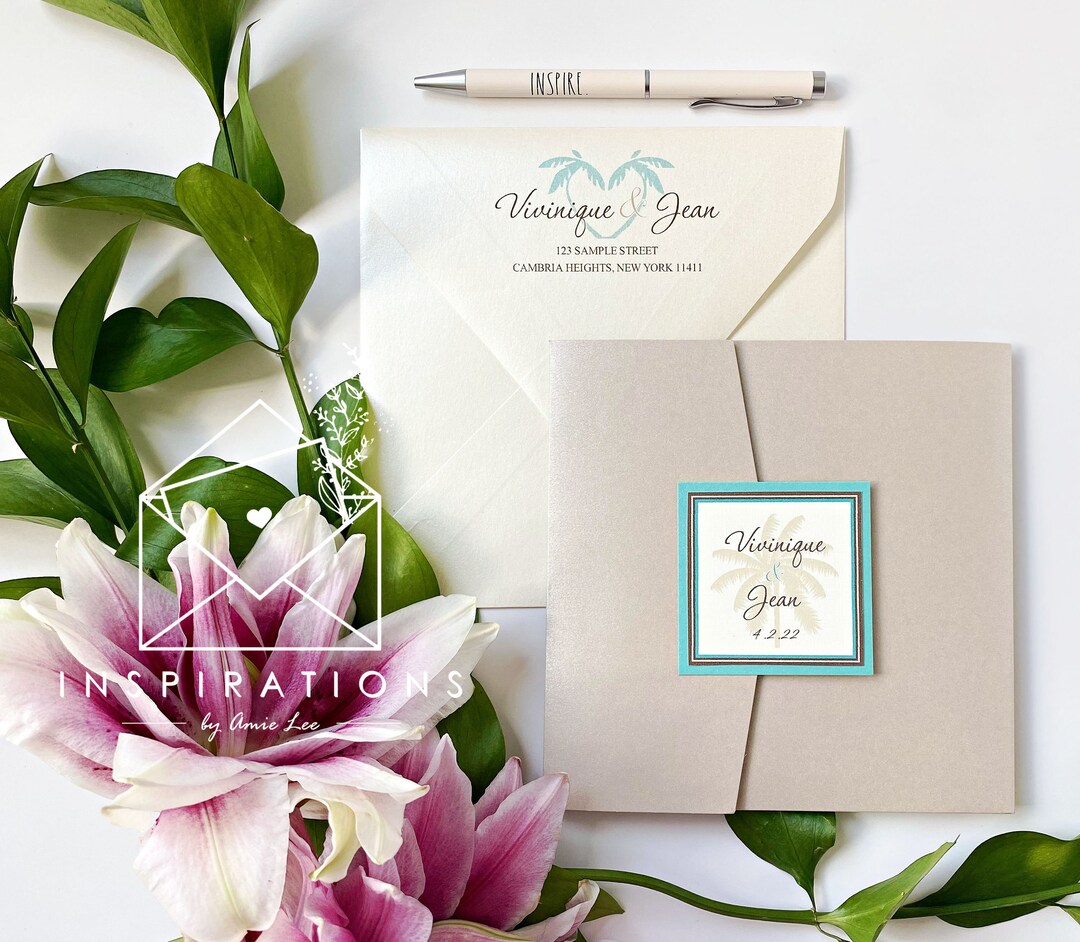 What To Put On Wedding Invitation Envelope
