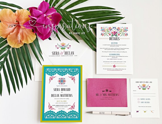 Invitaciones de boda de flores mexicanas Boda en México Boda - Etsy México Invitaciones de boda de flores mexicanas Boda en México Boda - Etsy México