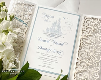 Disney Wedding Invitations, Formal Disney Wedding, Disney Lovers, Disney Theme, Disney Inspired