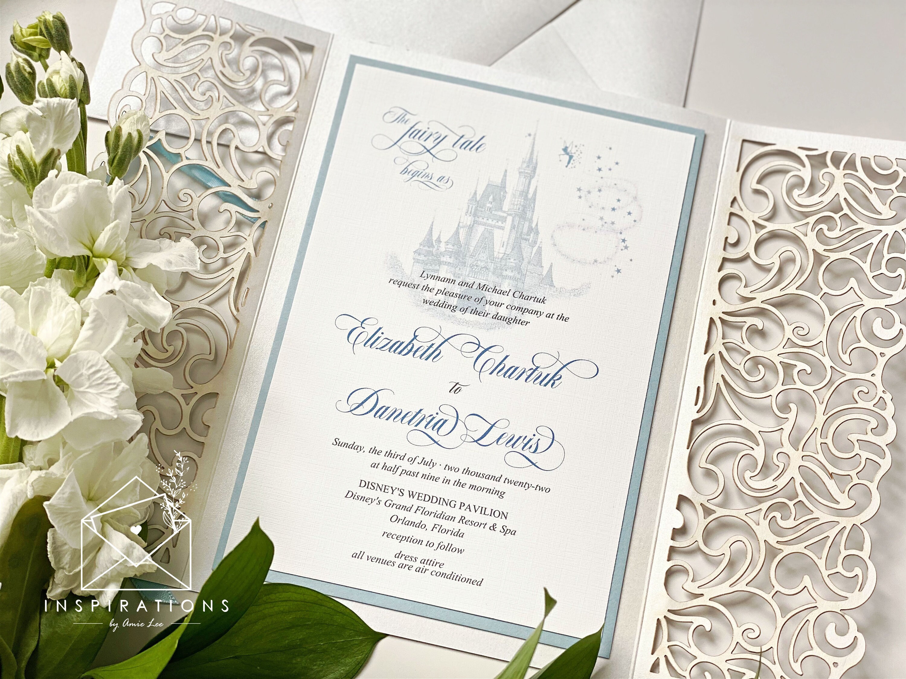 Disney Fairytale Wedding Invitations