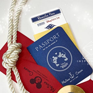 Disney Cruise Wedding, Disney Passport, Destination Disney Wedding, Disney Cruise Wedding, Classic Disney Colors