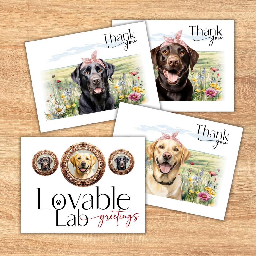 Greeting Cards, Notecards, Lovable Labs, Labrador Lovers, Cards, Dog ...