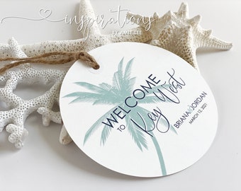 Welcome Bag Tags, Tags, Destination Wedding,  Wedding Favor Tags, Beach Wedding, Welcome To Our Wedding