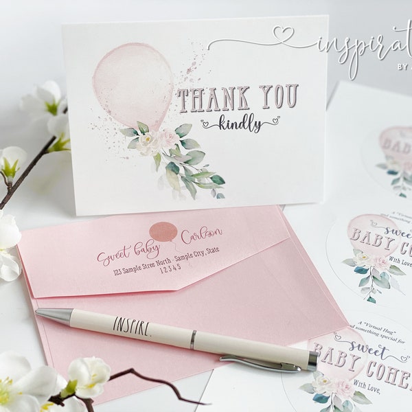 Thank You Tags Baby Shower Etsy