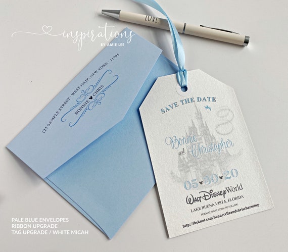 save the date cinderela