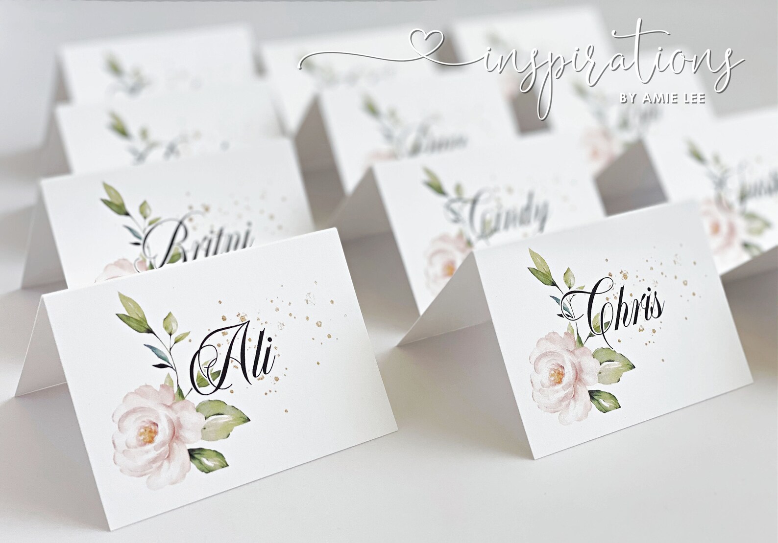 Place Cards Escort Cards Name Cards Wedding Reception Place Etsy