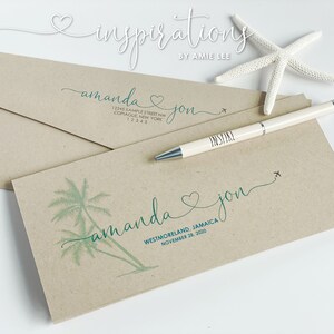 Boarding Pass Wedding Invitations: Destination Beach or Island Wedding