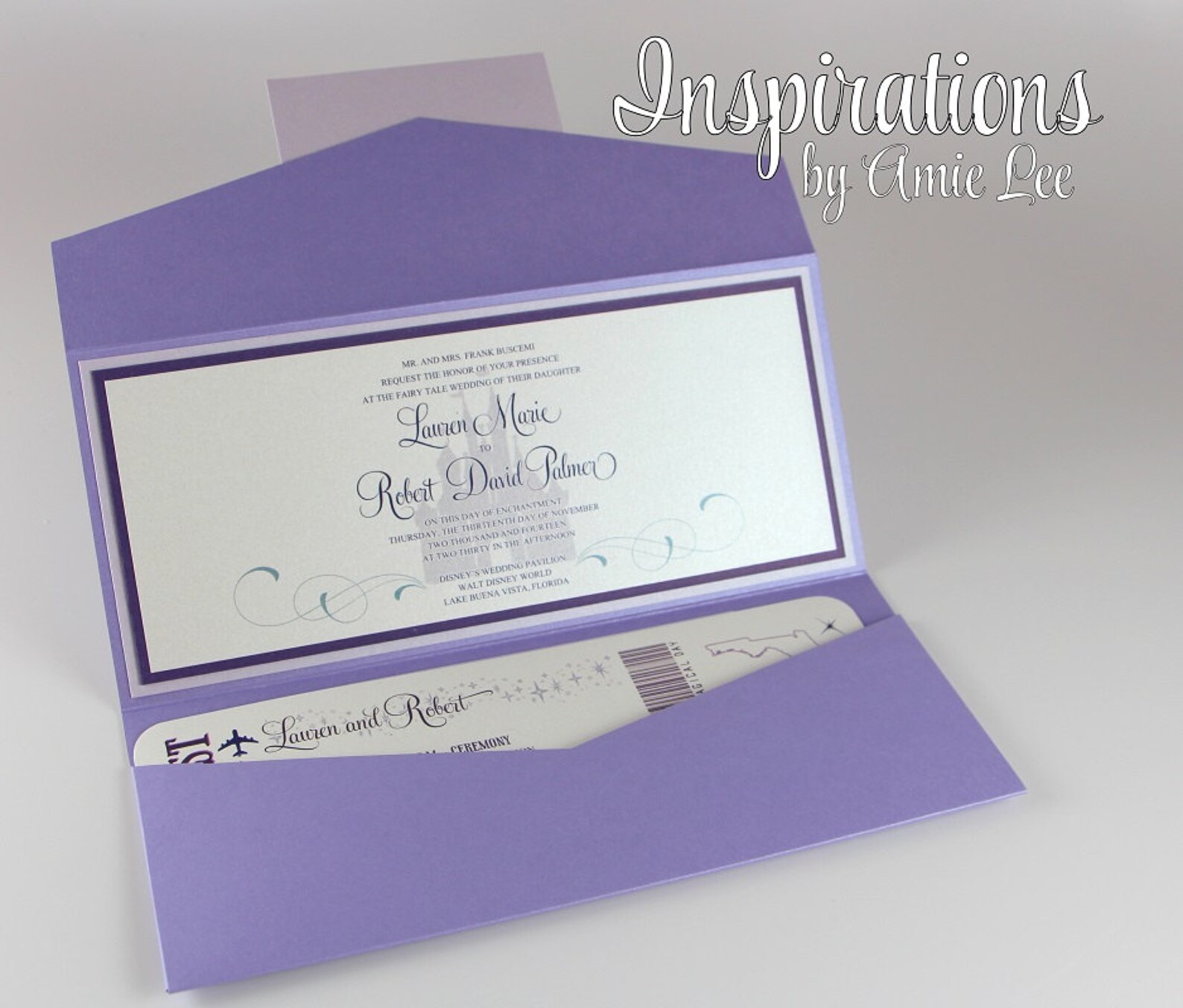 Disney Wedding Invitations Disney Boarding Pass