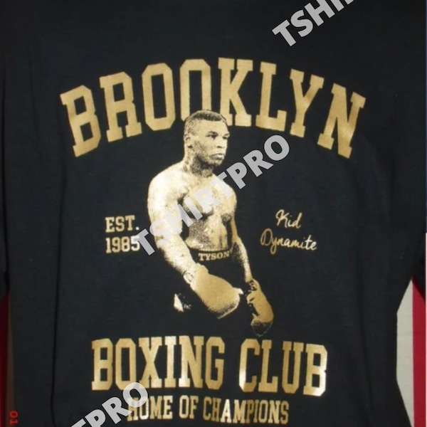 Mike Tyson Boxing shirt