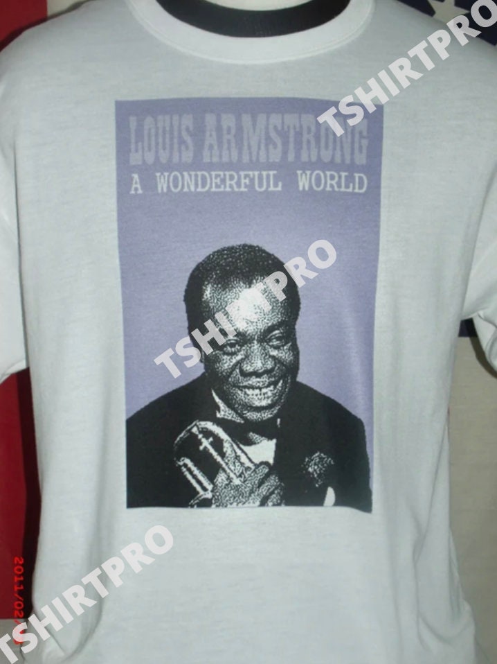 Louis Armstrong Original T Shirt By Woodclang Designed & Sold By