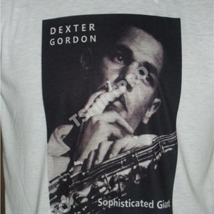 Dexter Gordon Tshirt - Etsy