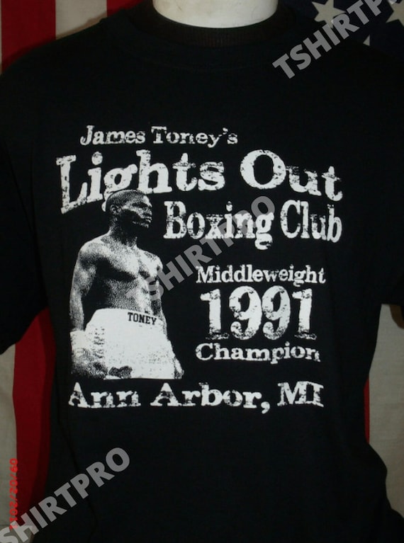 James lights Out Toney Tribute Tee Etsy