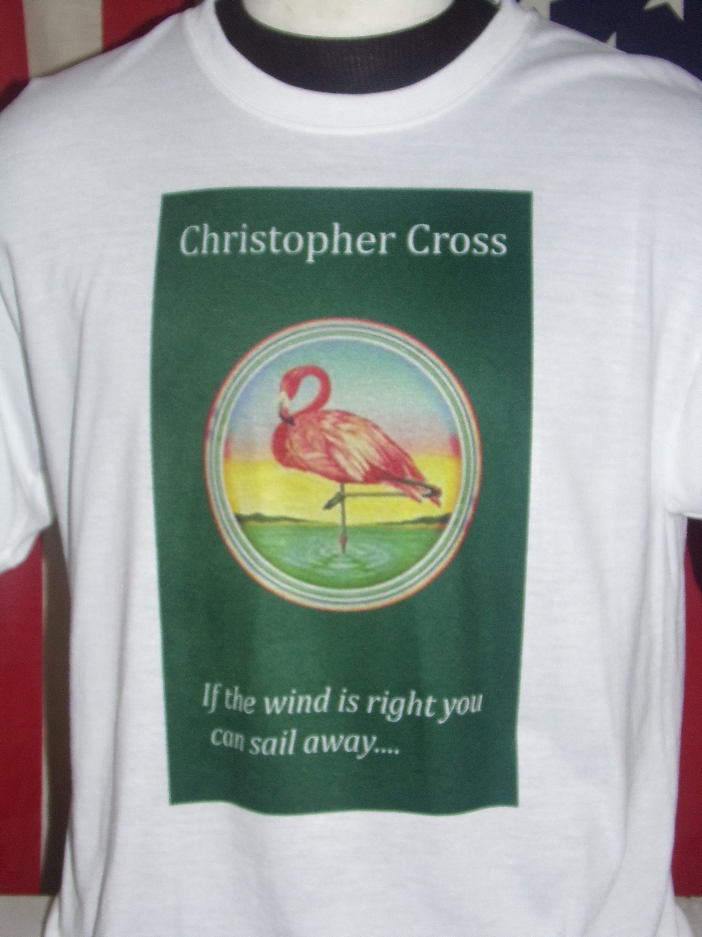 シールド US オリジナルChristopher Cross-S.T. Christopher Cross Sailing Tribute Tee - Etsy