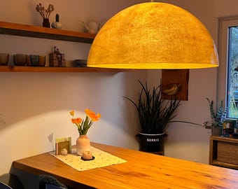 Pantalla de lámpara de PRFV, lámpara colgante XXL