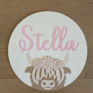 Safari Nursery Name Sign: Wooden Jungle Decor