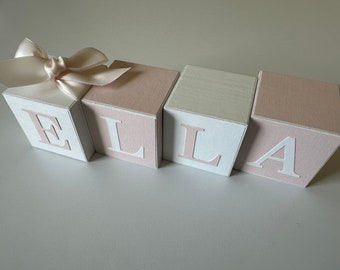 Custom Baby Name Blocks Baby Gift Baby Shower Newborn Nursery Photography Baby Boy Girl Babies Personalized Letters Wood Sign