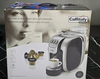 Caffitaly S07 Capsule Coffee Machine 120V North America New Open Box Espresso