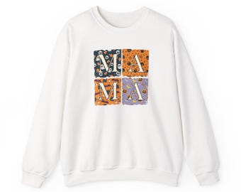 Mama Est. PNG Shirt | Mom Life Halloween Tee | Spooky Motherhood Apparel