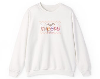 Spooky Vibes Halloween Shirt | Retro Spooky Apparel | Cute Ghost Tee