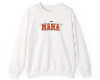 Halloween Mama Spook PNG Shirt | Spooky Mom Tee | Cute Halloween Apparel