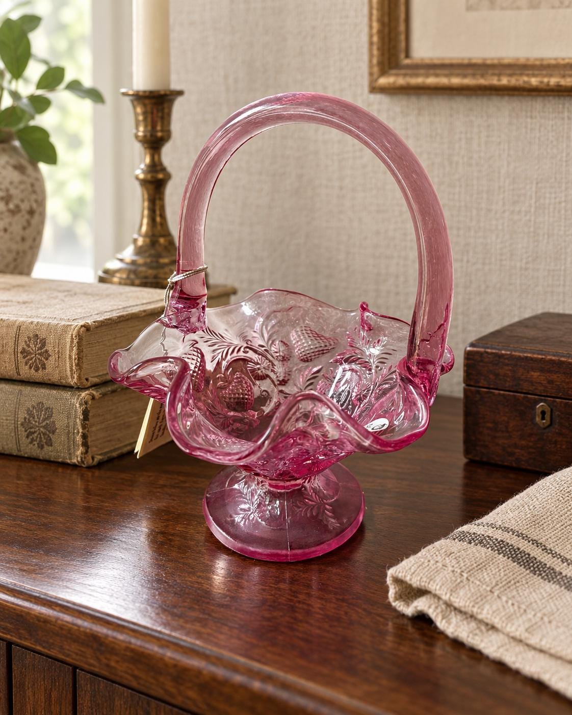 Fenton Strawberry - Etsy