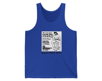 The Waterhole Tank Top: Vintage Gay Bar ad in 1970s Bay Area Reporter