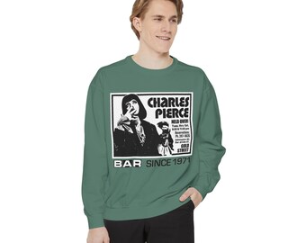 Charles Pierce Drag Star 1970s Sweatshirt | Vintage Gay History Bar Apparel