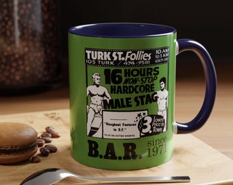 Vintage Gay Camp Coffee Mug | Bay Area Reporter, since 1971